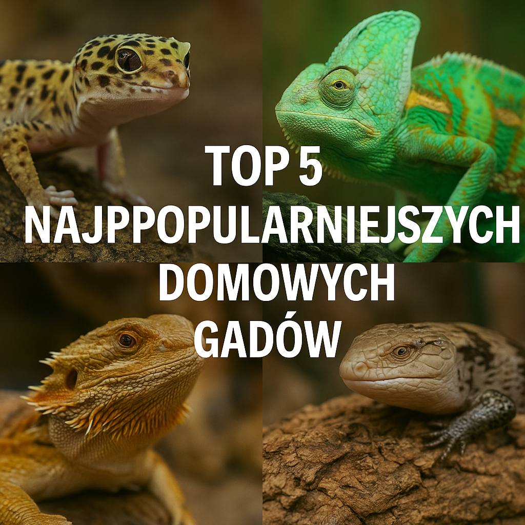 TOP 5 domowych gadów w Polsce – przewodnik TerraLinq
